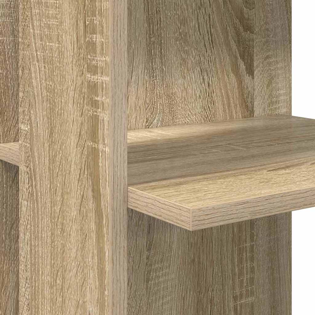 Hjørneskrivebord Sonoma eg 140 x 113,5 x 75 cm Konstrueret træ