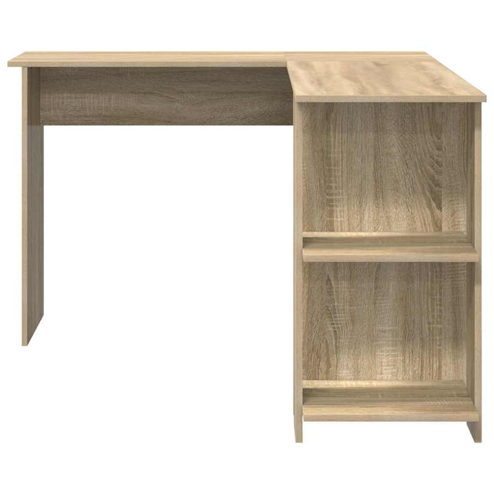 Hjørneskrivebord Sonoma eg 140 x 113,5 x 75 cm Konstrueret træ