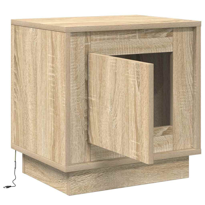 Natskab 2 pcs Sonoma eg 44 x 34,5 x 45 cm Konstrueret træ