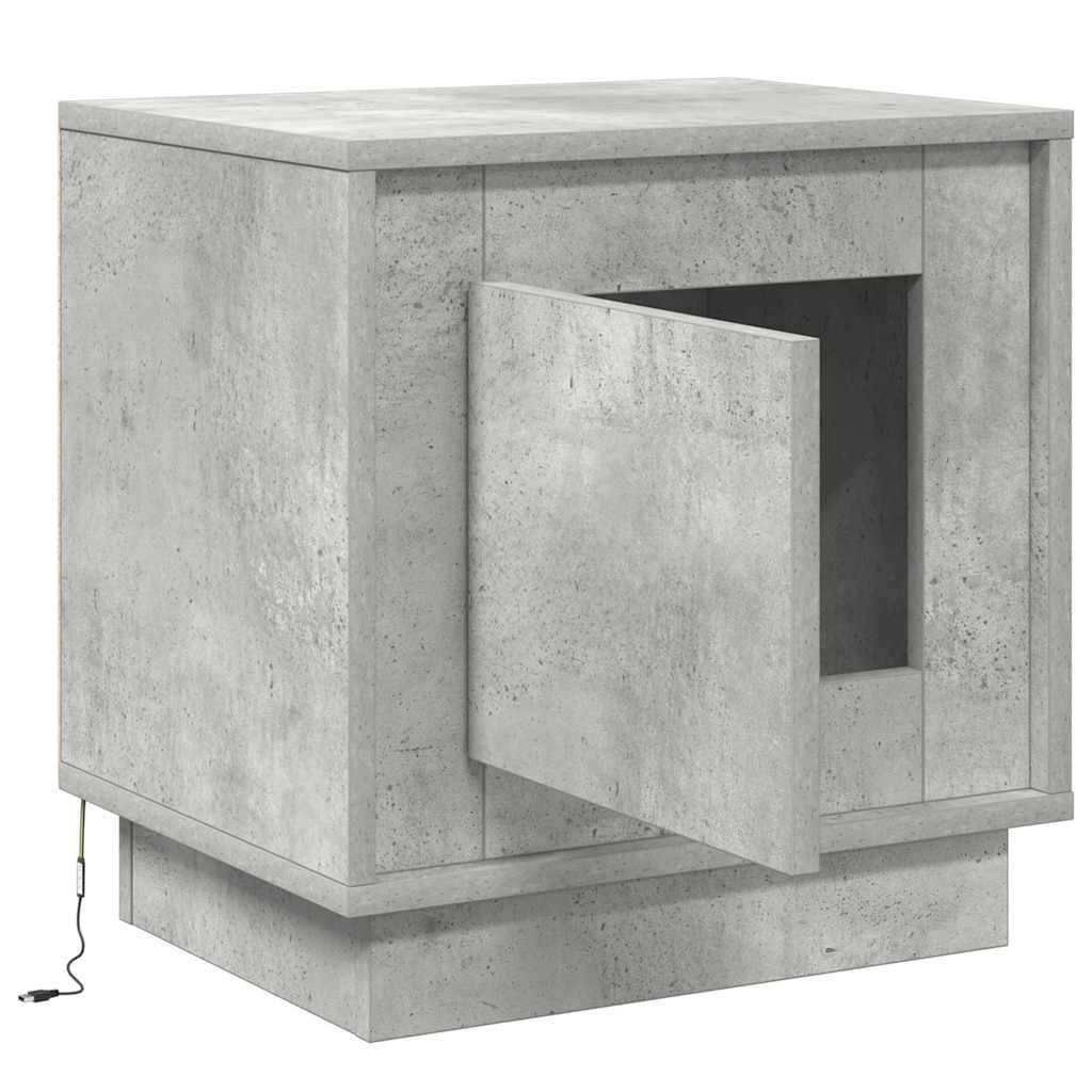 Natskab Beton Grå 44 x 34,5 x 45 cm Konstrueret træ