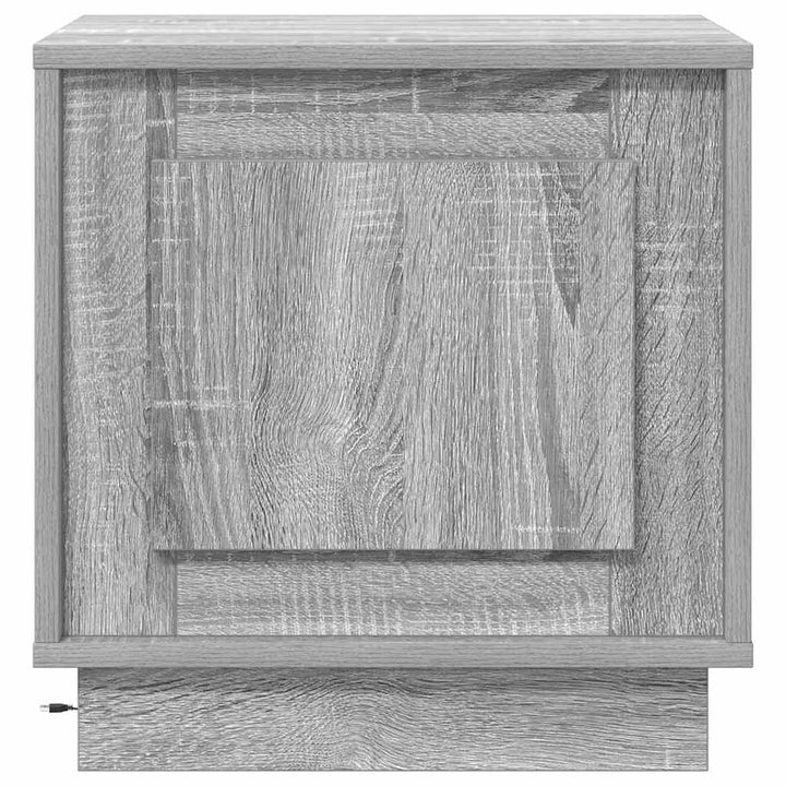 Natskab 2 pcs Grå 44 x 34,5 x 45 cm Konstrueret træ