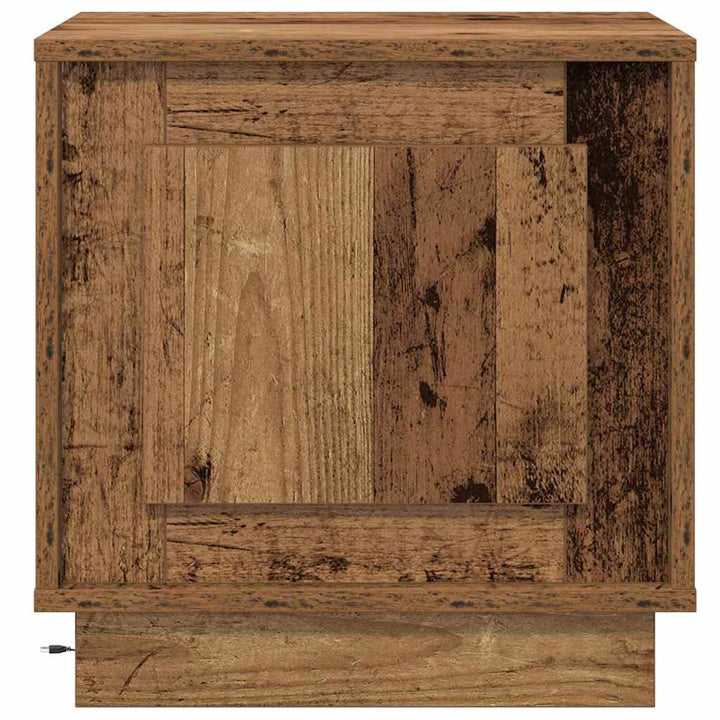 Natskab 2 pcs Gammelt træ 44 x 34,5 x 45 cm Konstrueret træ