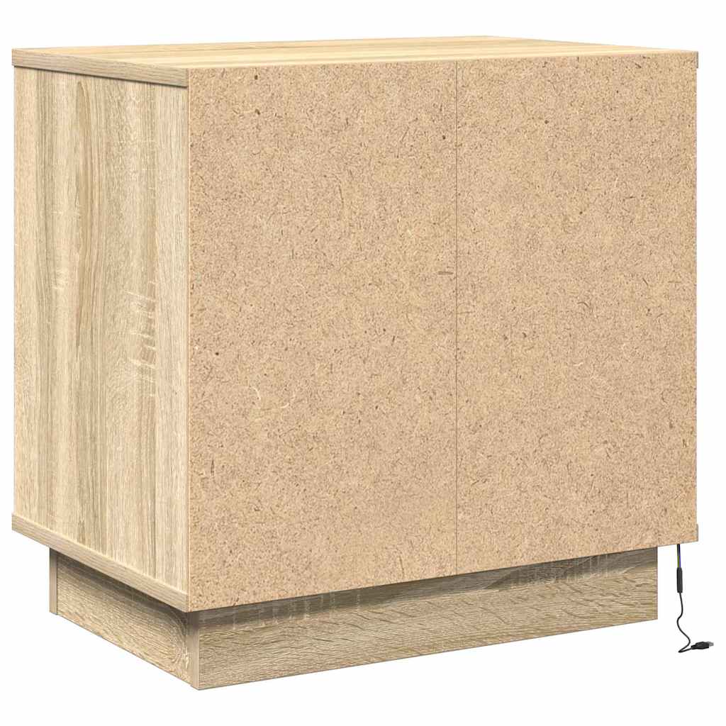 Natskab med skuffe Sonoma eg 50 x 34,5 x 50 cm. Konstrueret træ