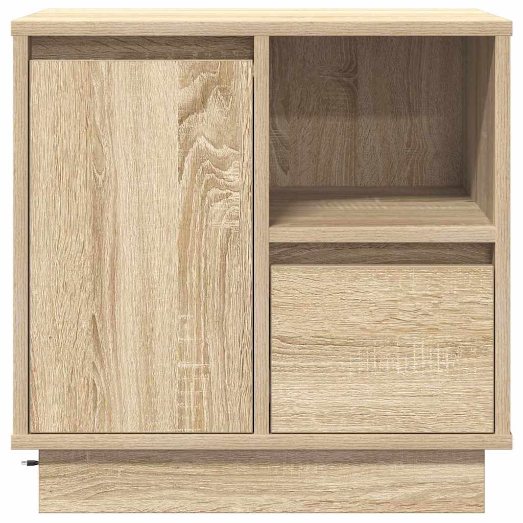 Natskab med skuffe Sonoma eg 50 x 34,5 x 50 cm. Konstrueret træ