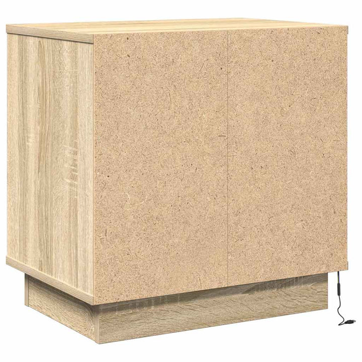 Natskab 2 pcs Sonoma eg 50 x 34,5 x 50 cm. Konstrueret træ