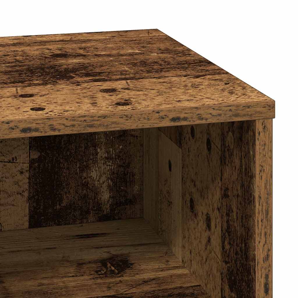 Natskab 2 pcs Gammelt træ 50 x 34,5 x 50 cm. Konstrueret træ