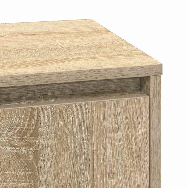 Natskab 2 pcs Sonoma eg 39 x 34,5 x 50 cm Konstrueret træ