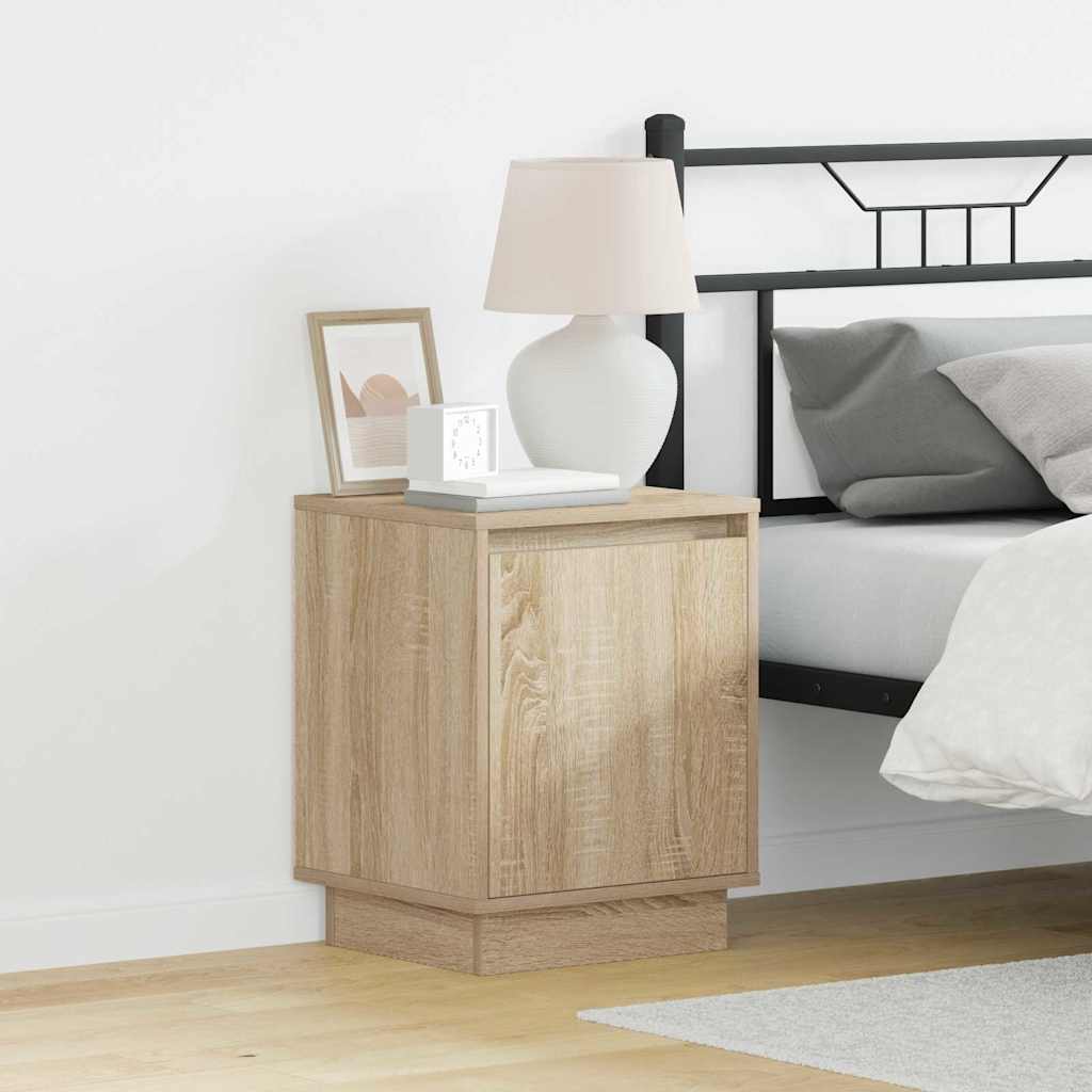 Natskab 2 pcs Sonoma eg 39 x 34,5 x 50 cm Konstrueret træ