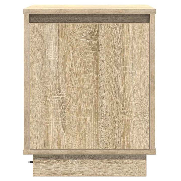 Natskab 2 pcs Sonoma eg 39 x 34,5 x 50 cm Konstrueret træ