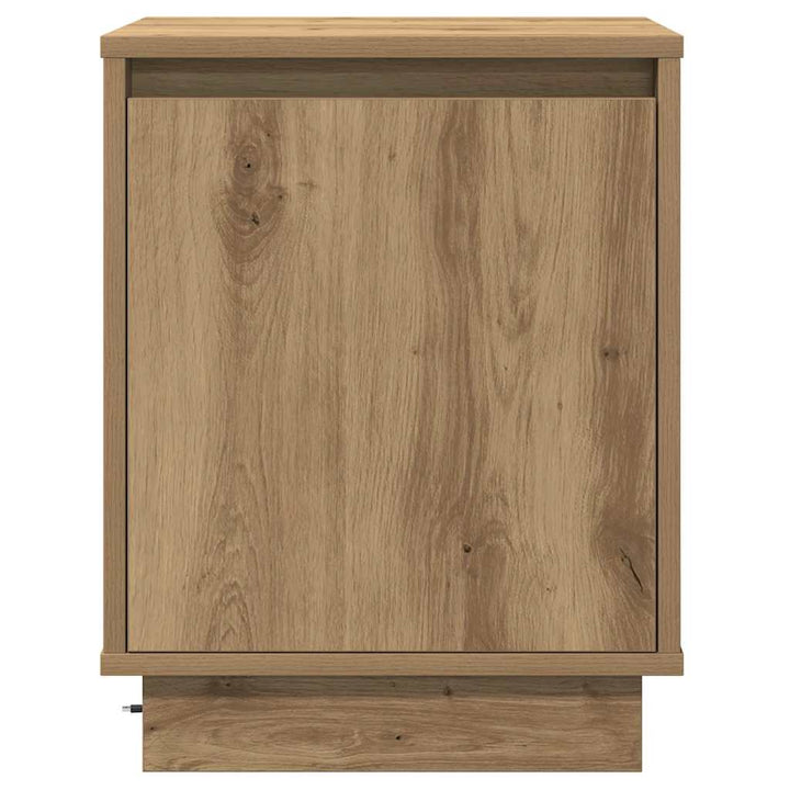 Natskab 2 pcs Artisan Egetræ 39 x 34,5 x 50 cm Konstrueret træ