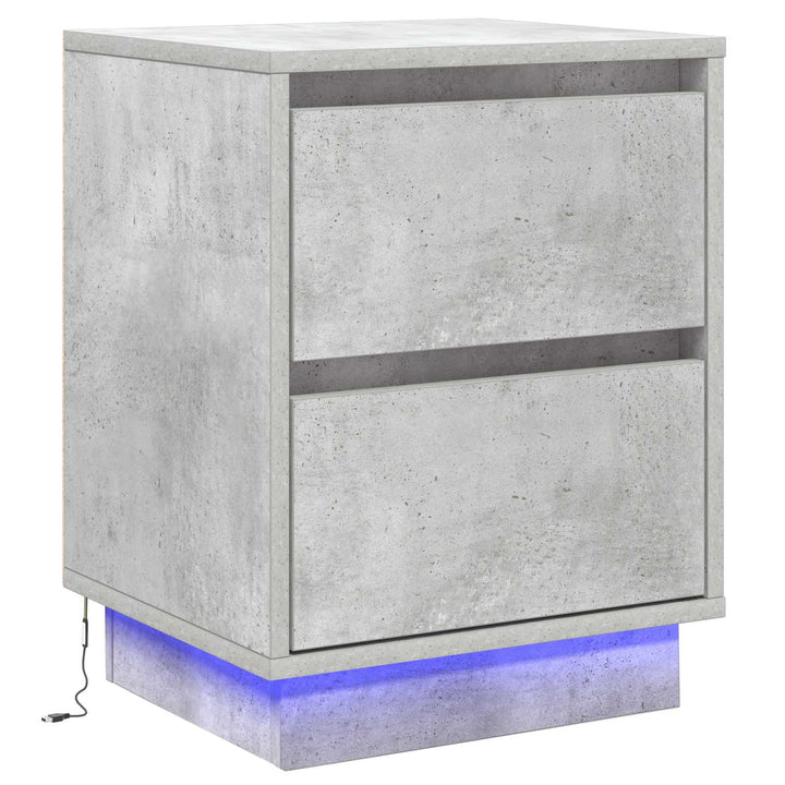 Natskab Beton Grå 39 x 34,5 x 50 cm Konstrueret træ