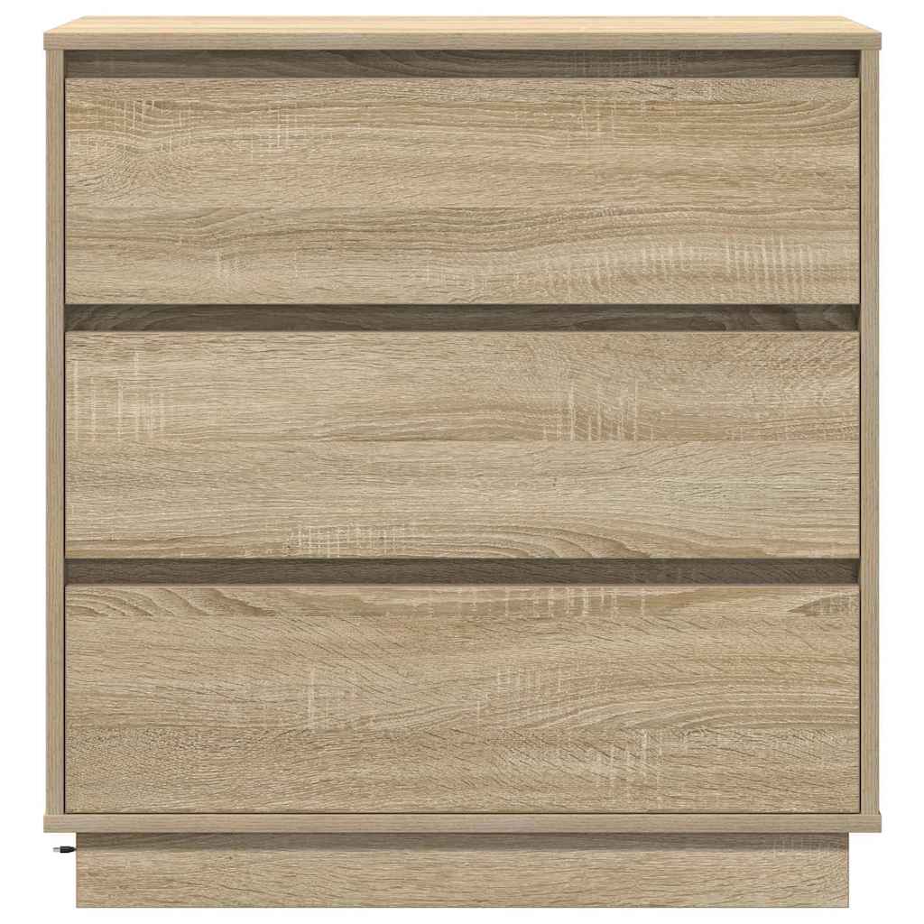 Natskab med skuffe Sonoma eg 71 x 34,5 x 75 cm Konstrueret træ