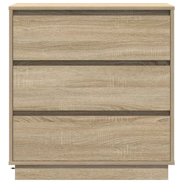Natskab med skuffe Sonoma eg 71 x 34,5 x 75 cm Konstrueret træ