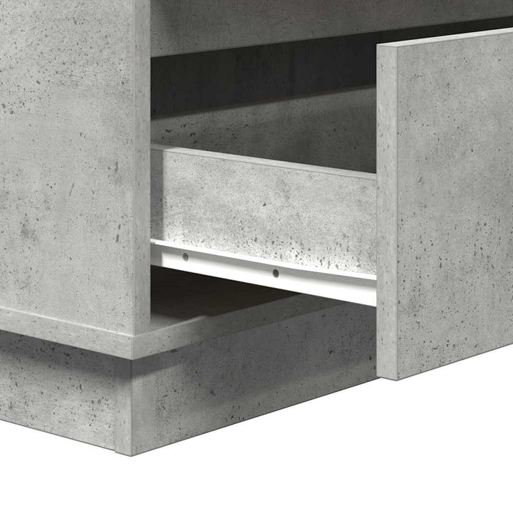 Natskab Beton Grå 71 x 34,5 x 75 cm Konstrueret træ