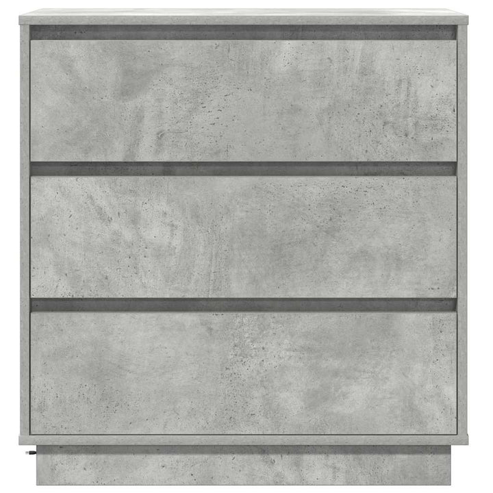 Natskab Beton Grå 71 x 34,5 x 75 cm Konstrueret træ
