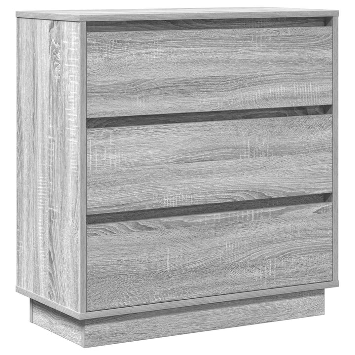 Natskab med skuffe Grå 71 x 34,5 x 75 cm Konstrueret træ