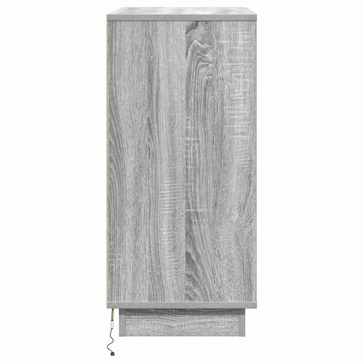 Natskab med skuffe Grå 71 x 34,5 x 75 cm Konstrueret træ