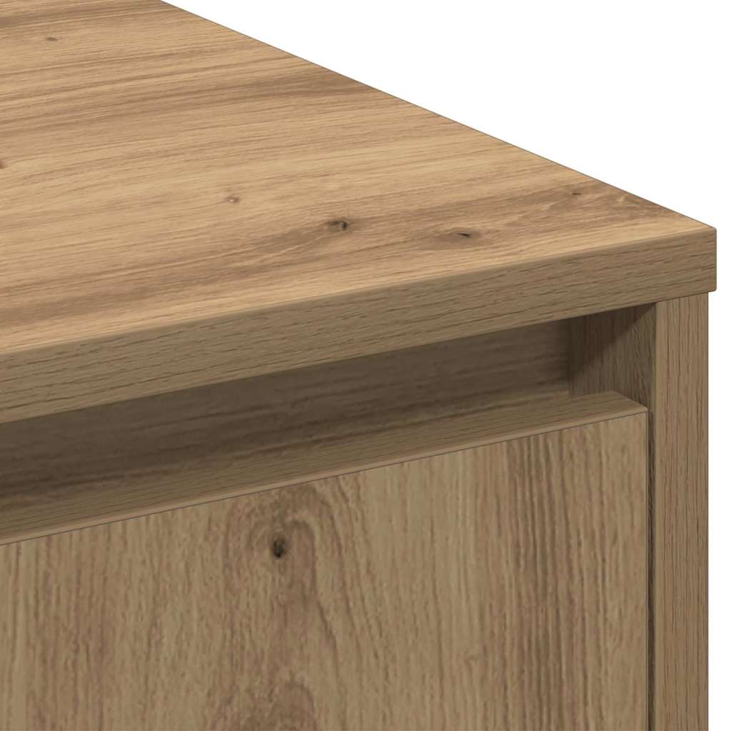 LED Sideboard Artisan-eg 71 x 34,5 x 75 cm Konstrueret træ