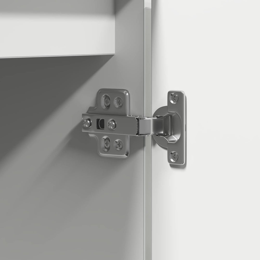 TV-skab Hvid 100 x 38 x 49 cm Konstrueret træ