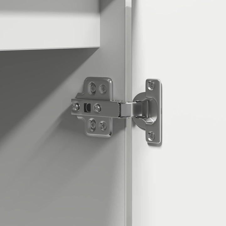 TV-skab Hvid 100 x 38 x 49 cm Konstrueret træ