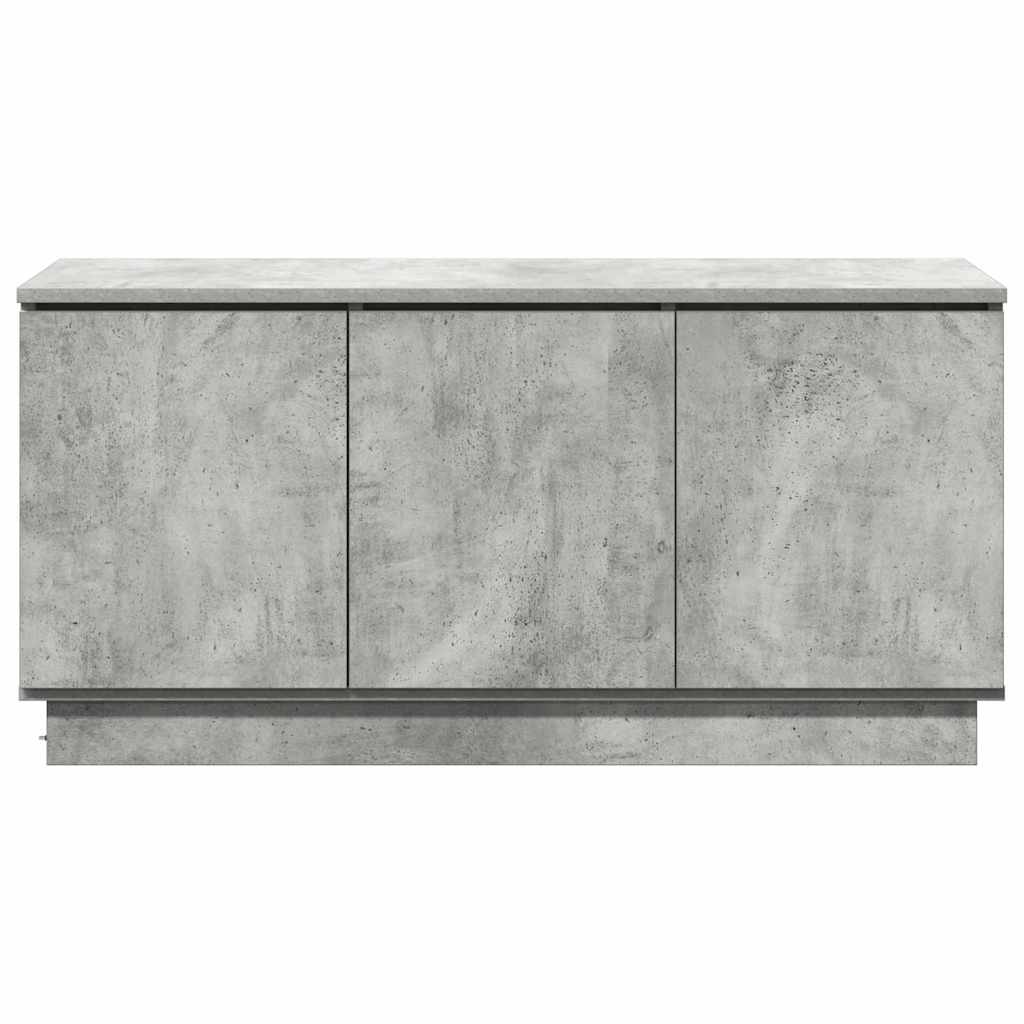 TV-skab Beton Grå 100 x 38 x 49 cm Konstrueret træ