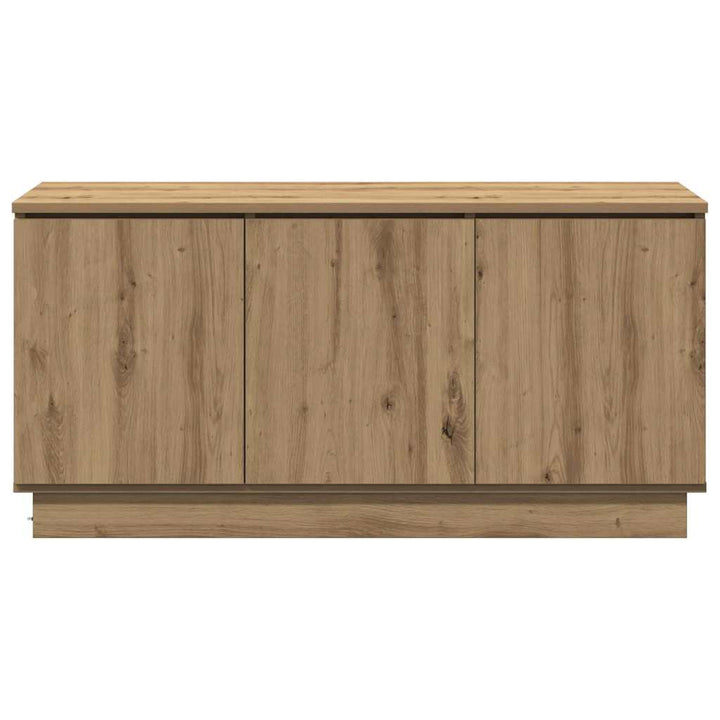 TV-skab 100 x 38 x 49 cm Artisan Egetræ Konstrueret træ