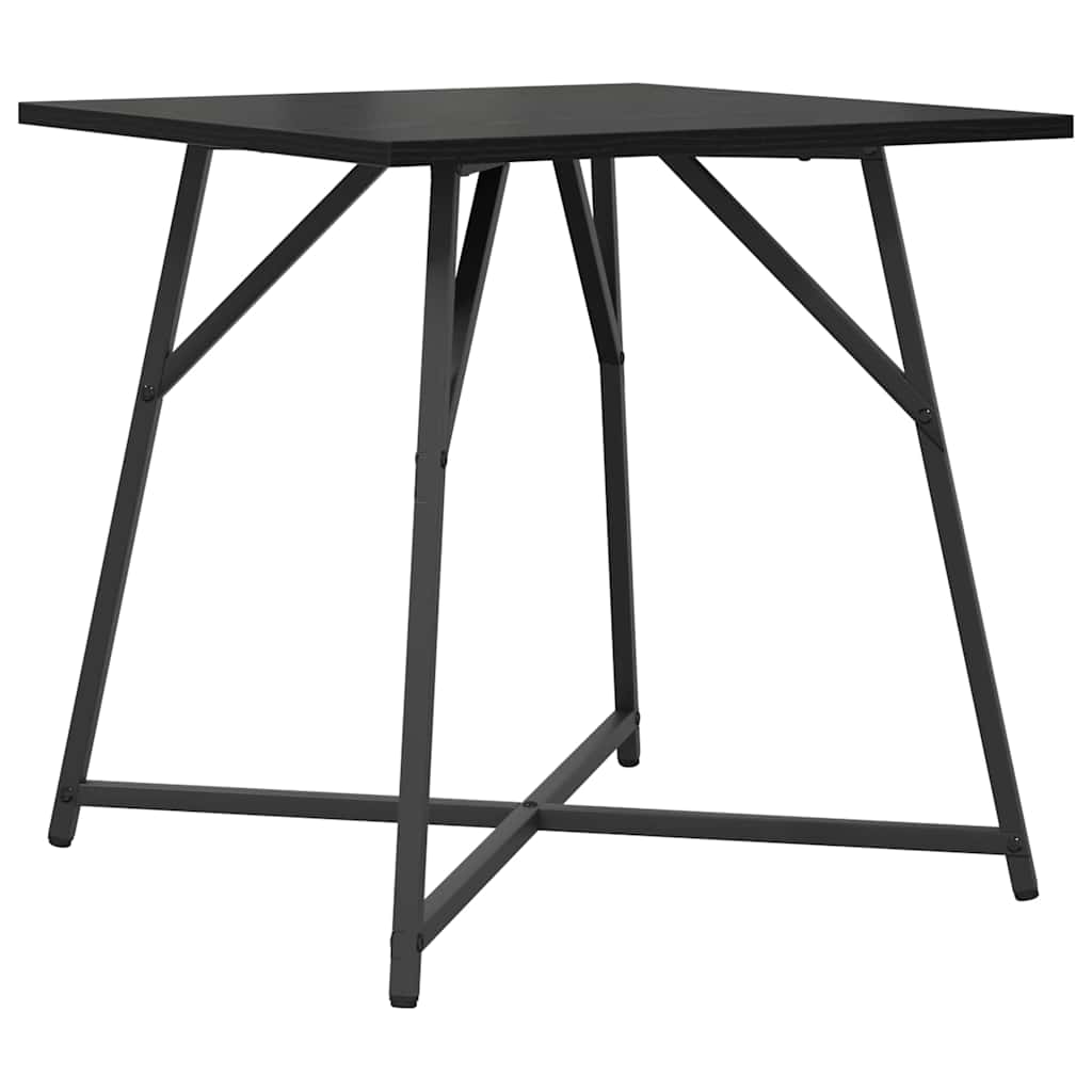 Sidebordssæt 2 pcs Sort eg