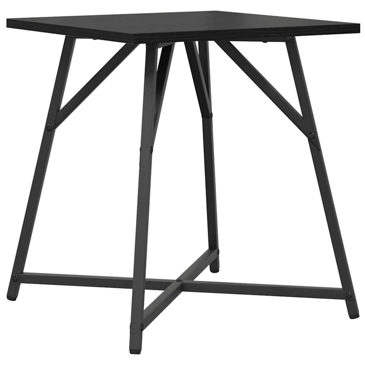 Sidebordssæt 2 pcs Sort eg