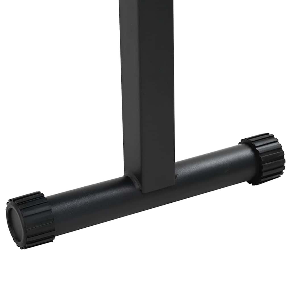 Vægtbænk Sort 108 x 27 x 41 cm Pulverlakeret stål