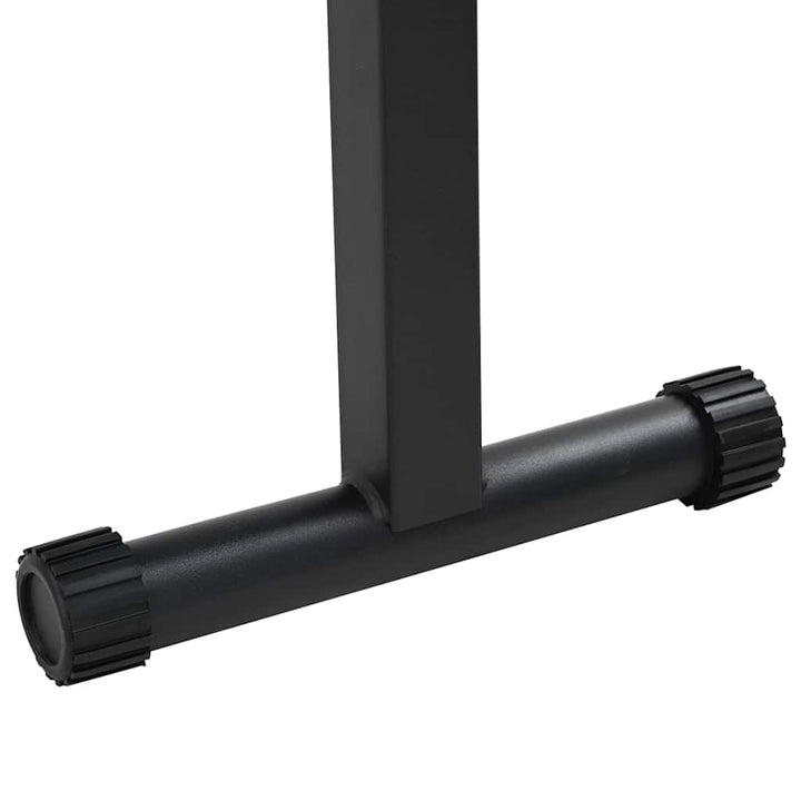 Vægtbænk Sort 108 x 27 x 41 cm Pulverlakeret stål