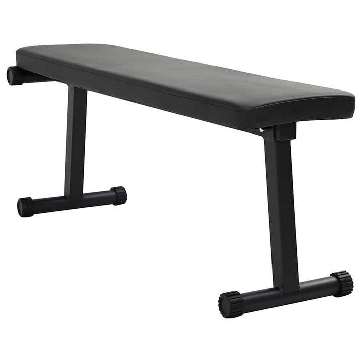 Vægtbænk Sort 108 x 27 x 41 cm Pulverlakeret stål