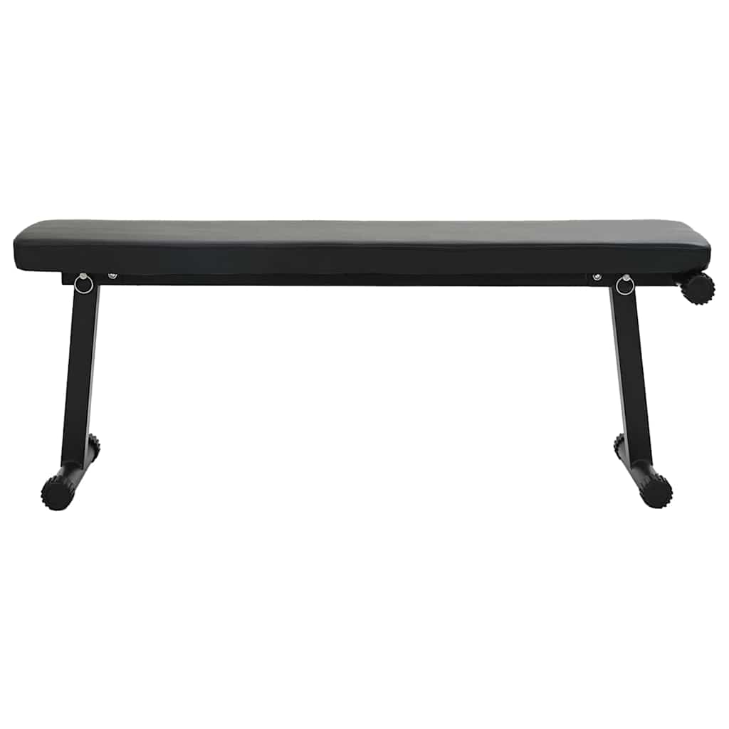 Vægtbænk Sort 108 x 27 x 41 cm Pulverlakeret stål