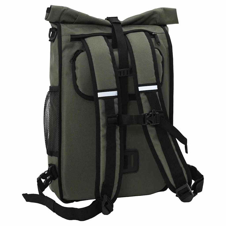 Cykeltaske Olivengrøn 31 x 13 x 58 cm Polyester