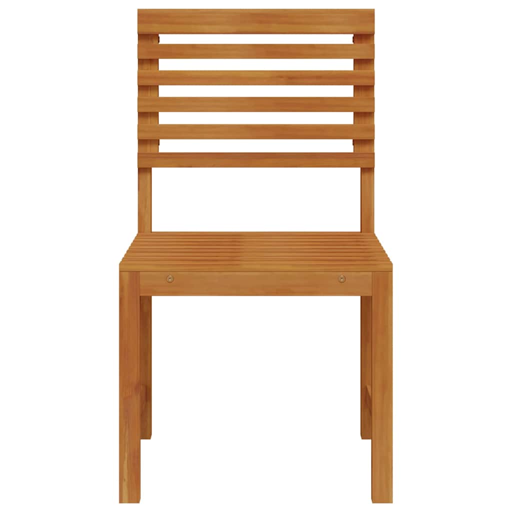 2 stk. Have Stol Massivt akacietræ Brun