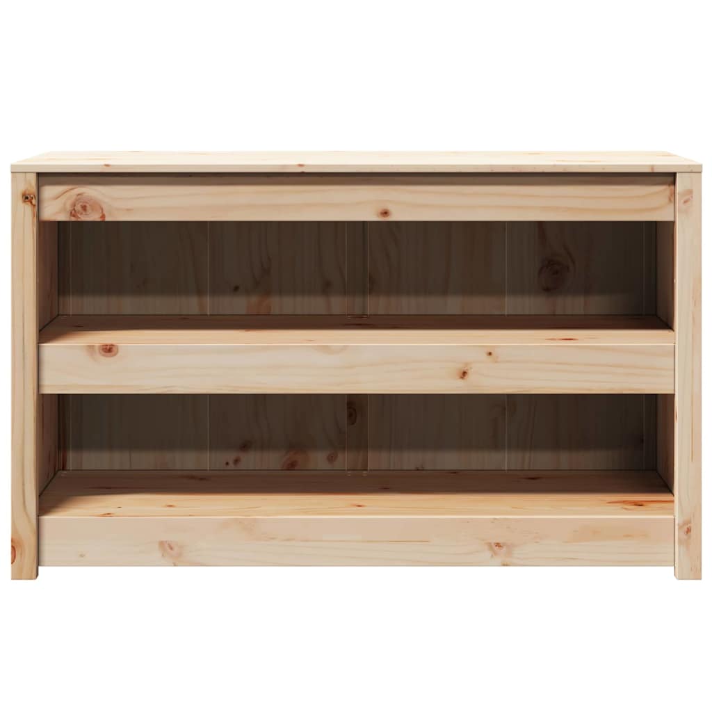 Køkkenskab MEPPEL Brun eg 106 x 55 x 64 cm Massiv fyrretræ