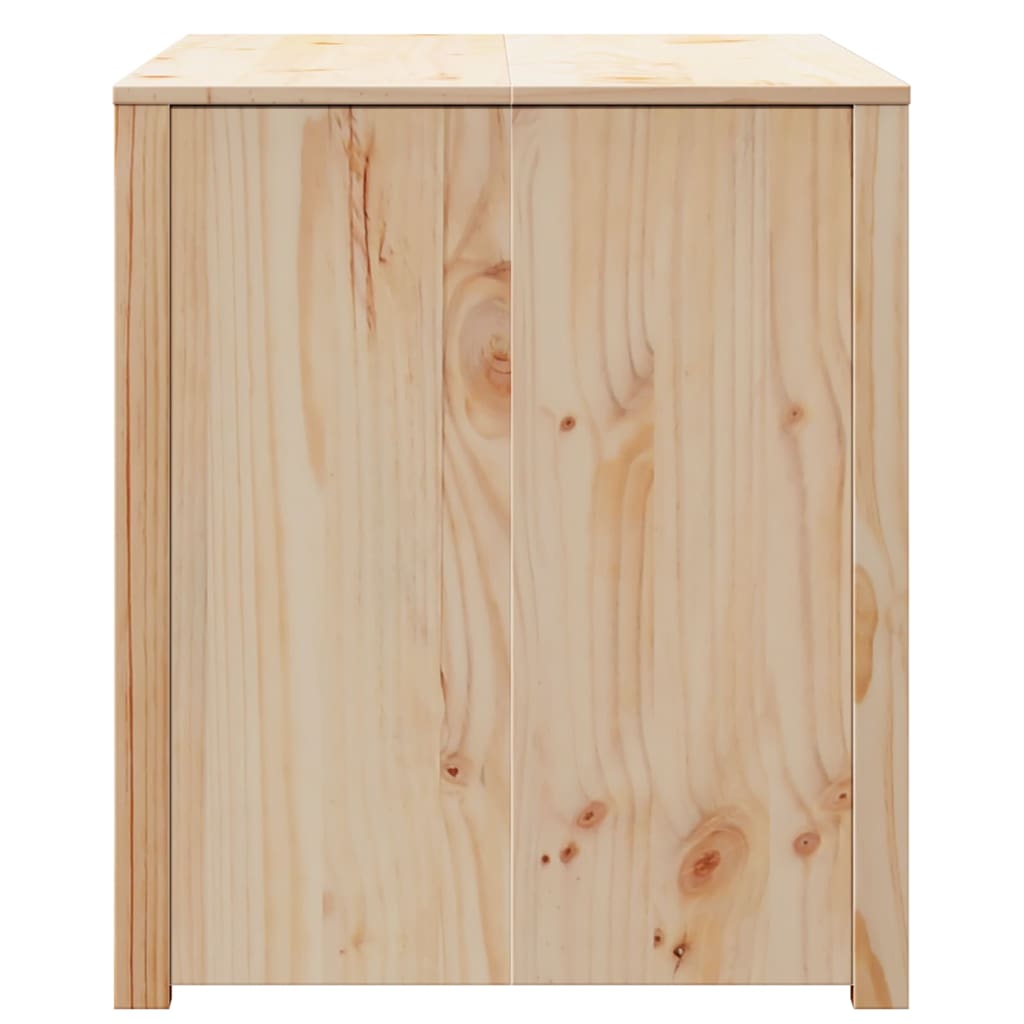 Køkkenskab MEPPEL Brun eg 106 x 55 x 64 cm Massiv fyrretræ