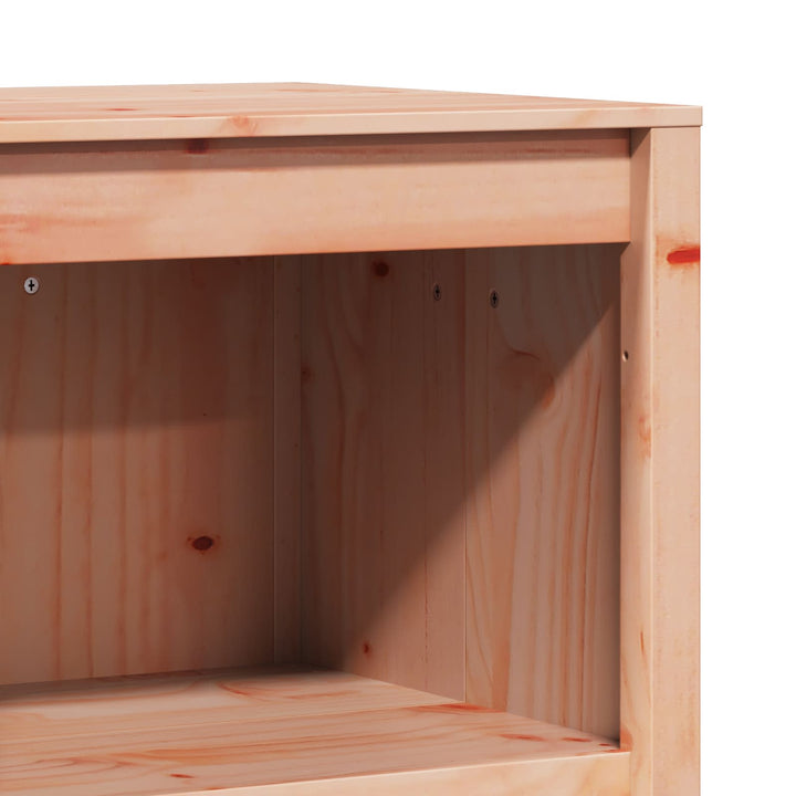 Køkkenskab MEPPEL Brun eg 55 x 55 x 92 cm Massiv fyrretræ