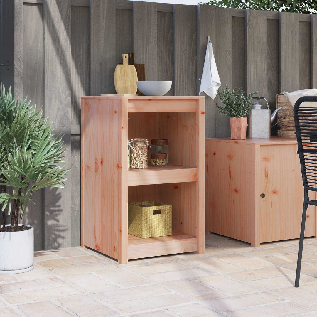 Køkkenskab MEPPEL Brun eg 55 x 55 x 92 cm Massiv fyrretræ