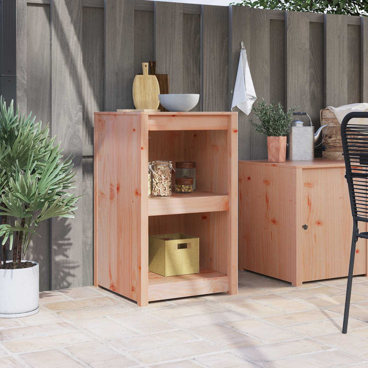 Køkkenskab MEPPEL Brun eg 55 x 55 x 92 cm Massiv fyrretræ