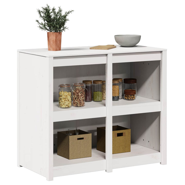 Køkkenskab MEPPEL Varm hvid 106 x 55 x 92 cm