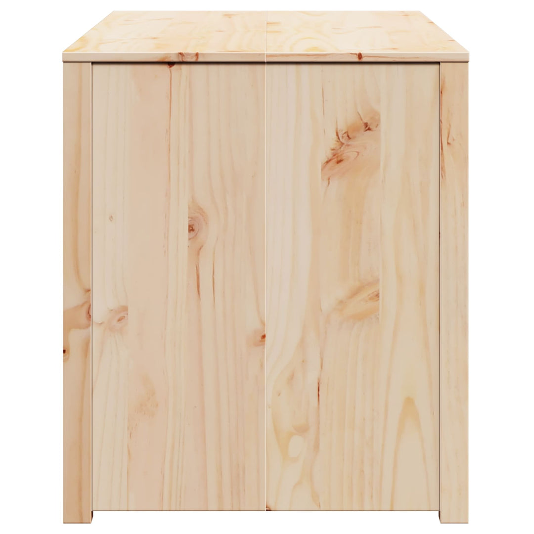 Køkkenskab MEPPEL Brun eg 106 x 55 x 64 cm Massivt fyrretræ