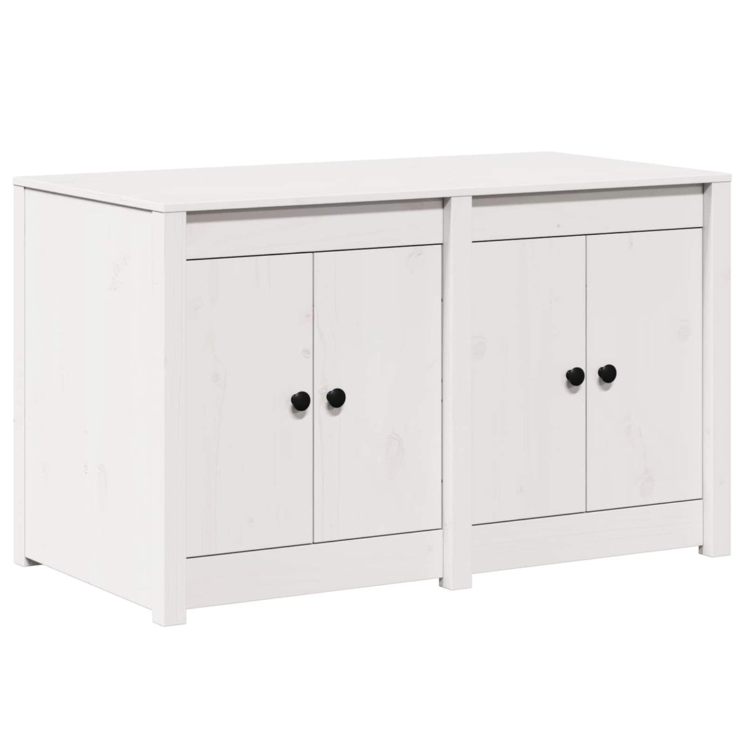 Køkkenskab MEPPEL Hvid 106 x 55 x 64 cm Massivt fyrretræ