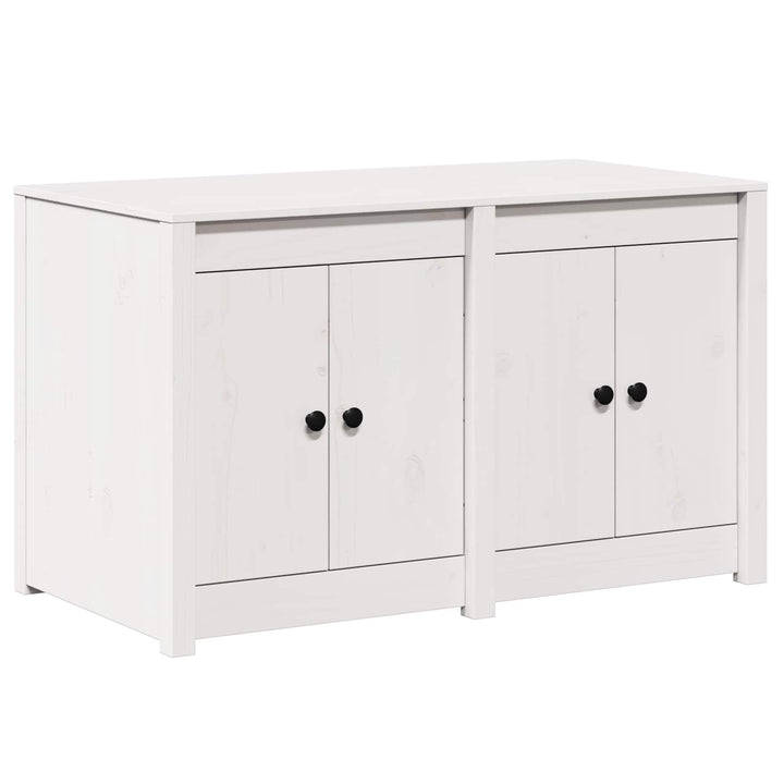 Køkkenskab MEPPEL Hvid 106 x 55 x 64 cm Massivt fyrretræ