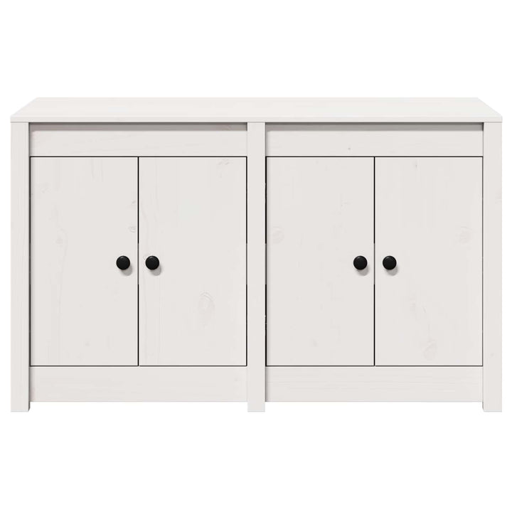 Køkkenskab MEPPEL Hvid 106 x 55 x 64 cm Massivt fyrretræ