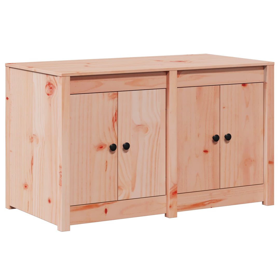 Køkkenskab MEPPEL Brun eg 106 x 55 x 64 cm Massivt fyrretræ