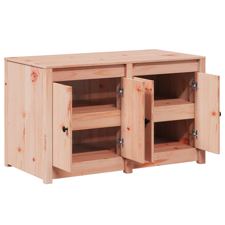 Køkkenskab MEPPEL Brun eg 106 x 55 x 64 cm Massivt fyrretræ