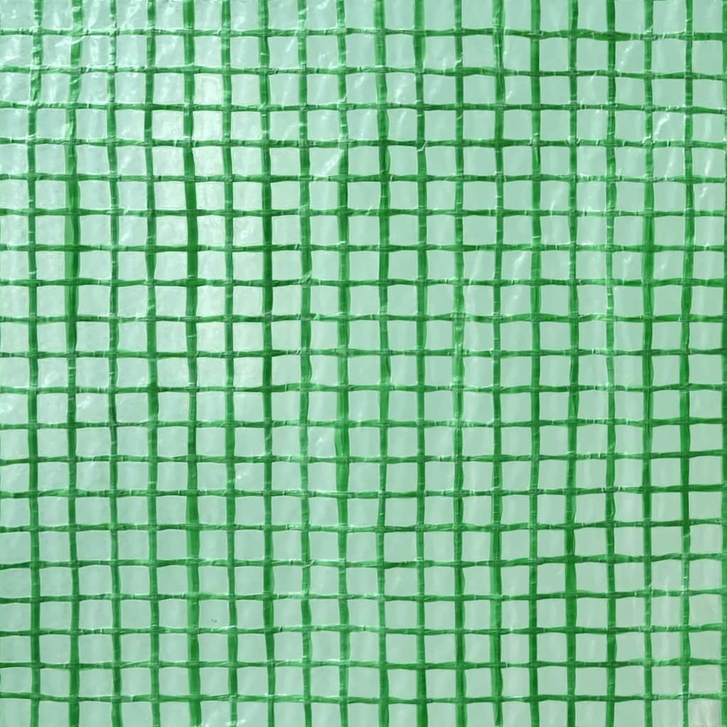 Drivhus med op-poppende ramme Grøn 280 x 410 x 315 cm Jern