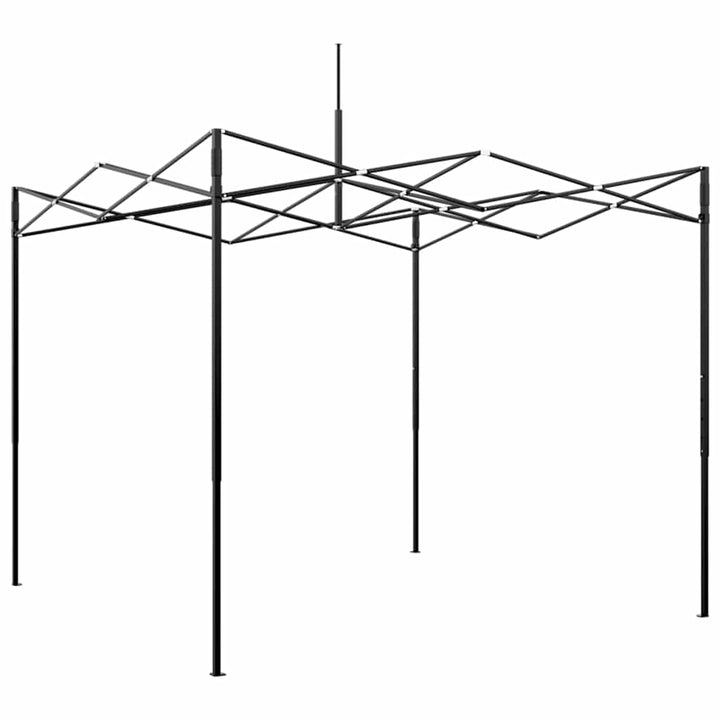 Drivhus med op-poppende ramme Grøn 290 x 290 x 315 cm Jern