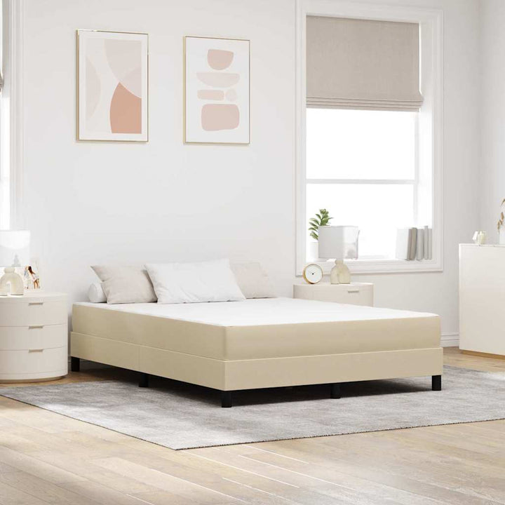 Sengemadras med madras Salviegrøn 160 x 200 cm Stof