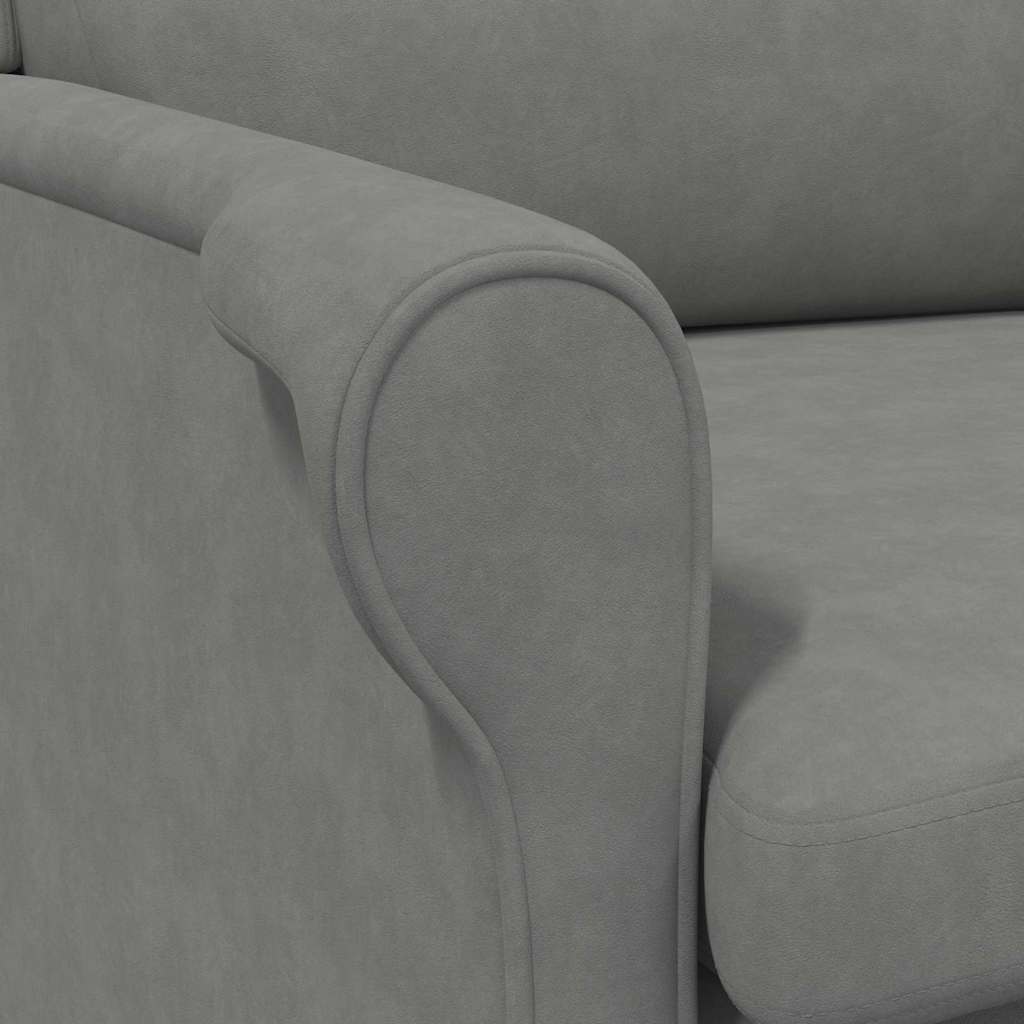 lænestol Mørkegrå 76 x 94 x 102 cm Mikrofiber